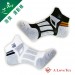 【樂福織品】二色組 - 知足2.0 Knight 負離子運動襪 - 幫您的雙腳 除三害 : 除臭、除菌、除濕悶，給您的雙腳大大的滿足! 單一尺寸 男女皆宜